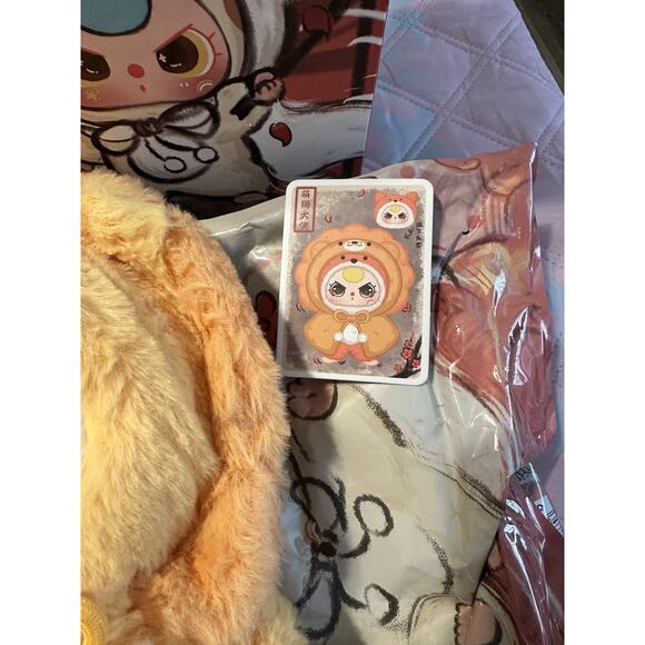 Baby Three I'm Not a Warrior Plush Pendant Series "Lion Warrior" (US Seller) - Picture 3 of 5